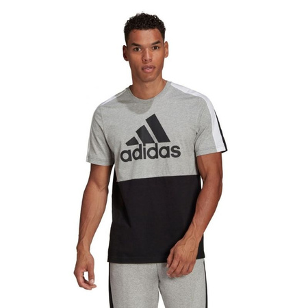 Koszulka adidas Essentials Colorblock Single Jersey Tee M (HE4334)