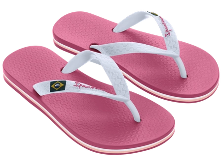 Wyprzedaż - Japonki dziecięce Ipanema Class Brasil różowe (80416-20700)