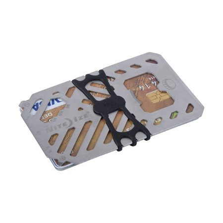 Nite Ize - FinancialTool Multi Tool Wallet - Stalowy (FMT2-11-R7)