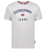 T-Shirt Geographical Norway JASSIER MEN 254 mieszana szarość męska (SY1361H/GN-Blended Grey)