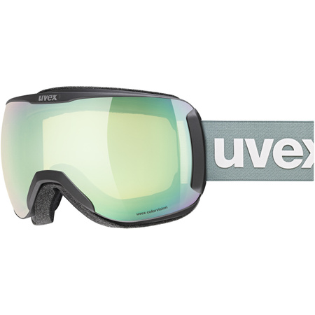 Gogle narciarskie damskie/męskie Uvex Downhill 2100 CV snowboardowe sportowe czarne (55/0/392/7031)