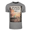 Koszulka Męskie Monotox BEACH GREY Szary (BEACH20GREY)