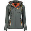 Softshell Geographical Norway REINE DGREY-ORANGE ASS A EO DB LADY 007 ciemnoszary / pomarańczowy damska (WU8184F/GNO-Dark Grey / Orange)