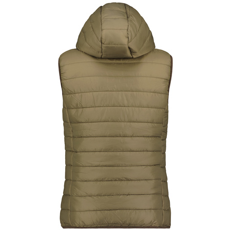 Bezrękawnik Geographical Norway VATIKA HOOD EO GIRL 233 brązowy dla dziweczynki (WW2008E/GNO-Storm)