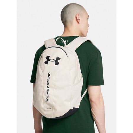 Plecak sportowy damski/męski Under Armour Hustle Lite Backpack biały (1364180-110)