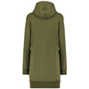 Wyprzedaż - Długa bluza damska z kapturem Geographical Norway Fabienne Kaki DB Lady zielona (WW4562F/GNO-KAKI)