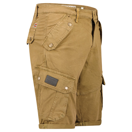 Bermudy Geographical Norway PRODOL EO MEN 063 khaki męska (SX1427H/GNO-Kaki)
