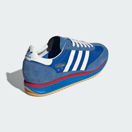 Buty sportowe męskie Adidas SL 72 RS blue sneakersy trampki zamszowe niebieskie (IG2132)