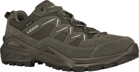 Buty trekkingowe męskie Lowa Sirkos Evo GTX LO Gore-Tex stabilizacja pięty zielone (310805 7839)