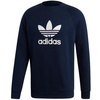 Męska bluza Adidas Originals TREFOIL CREW w kolorze niebieskim (ED5948)