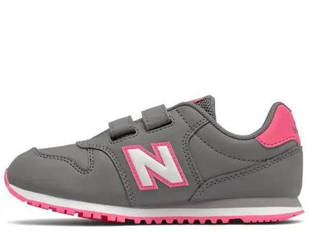 Buty sportowe dziecięce New Balance NB 500 sneakersy dziewczęce szare (PV500NGP)