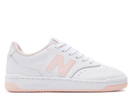 Buty sportowe damskie New Balance NB 80 ze skóry ekologicznej białe (BBW80WPK)