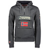 Bluza sportowa męska Geographical Norway Gymclass DB MEN 100 z kapturem szara (WU4190H-GN-DARKGREY)/WY10088H/GN