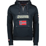 Bluza z kapturem męska Geographical Norway Gymclass DB MEN 054 sportowa granatowa (WW2489H/GN/Navy)