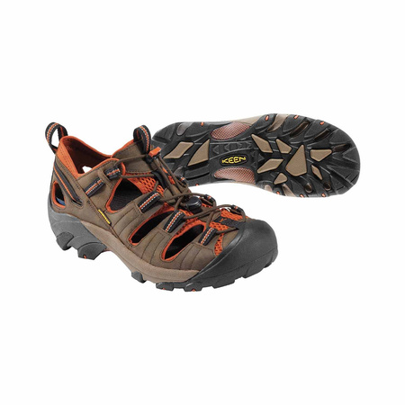 Buty trekkingowe męskie Keen Arroyo II Black Olive/Bombay Brown sandały wentylowane (KE-1008419)