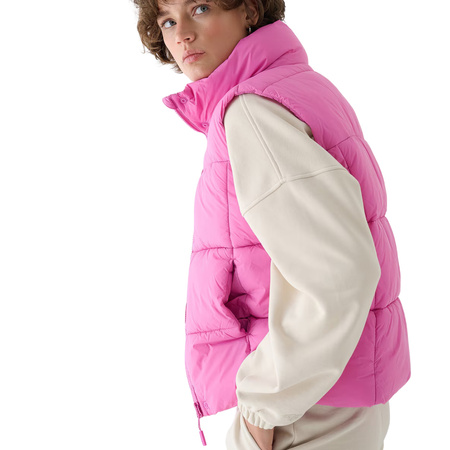 Kamizelka damska 4F F140 różowa (4FWAW24TVJAF140 54S)