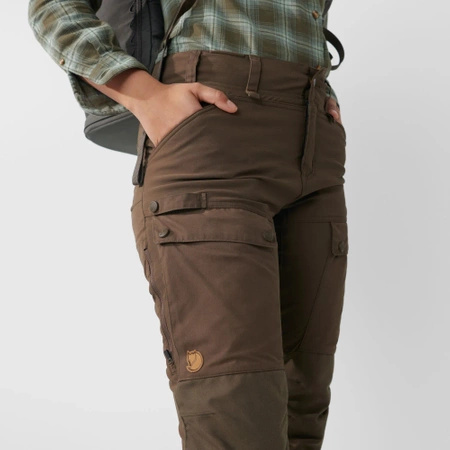 Spodnie damskie Fjällräven Forest Hybrid Trousers W Deep Forest (F86370-662)