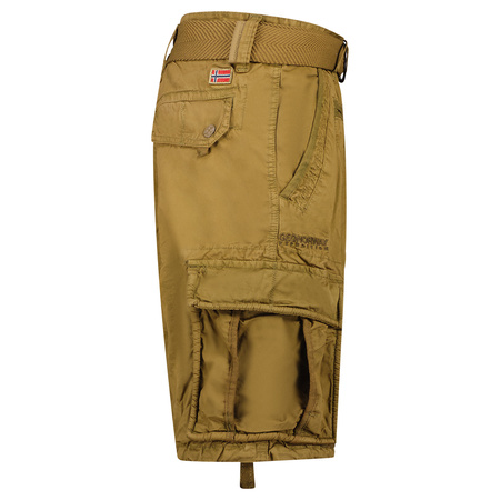 Bermudy Geographical Norway PASTEQUE EO MEN 063 khaki męska (SX1425H/GNO-Kaki)