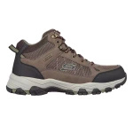Buty trekkingowe męskie Skechers Selmen Melano wodoodporne outdoorowe brązowe (204477-CHOC)