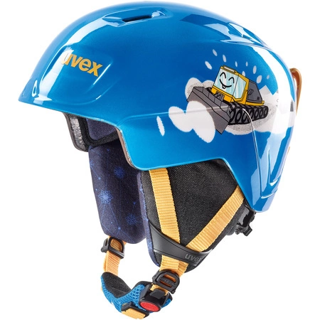 Kask narciarski dziecięcy uvex manic snowboardowy niebieski (56/6/226/41)