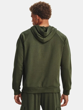 Bluza kangurka męska UNDER ARMOUR UA Rival Fleece zielona (56945/1379757-390 )