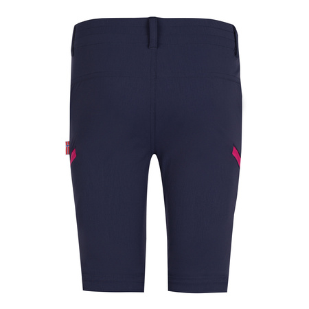 Spodnie zapinane na zamek dziecięce dla chłopca/dziewczynki Trollkids Kids Kjerag Zip-Off Pants navy/magenta (177-114)