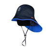 Czapka przeciwdeszczowa dziecięca dla chłopca/dziewczynki Trollkids Kids Rain Hat navy/glow blue (435-173)