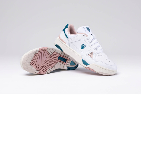 Wyprzedaż - Tenisówki damskie sportowe K-Swiss Match Pro LTH buty sneakersy białe (98905-980-M)