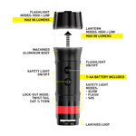 Nite Ize - Latarka Radiant® 3-in-1™ LED Mini Flashlight - Niebieski (NL1B-03-R7)