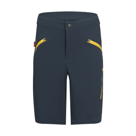 Spodnie rowerowe dziecięce dla chłopca/dziewczynki Trollkids Kids Skaland Bike Pants dark navy/ginger (490-110)