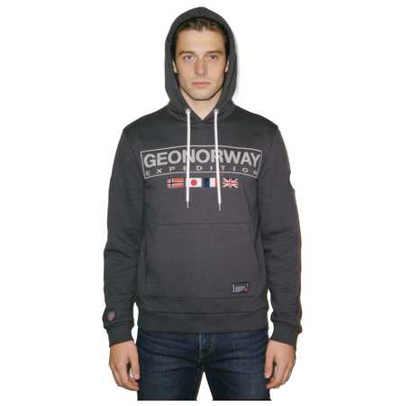 Bluza Geographical Norway GREAT DARK GREY DB MEN 317 ciemnoszary męska (WY8615H/GN-Dark Grey)