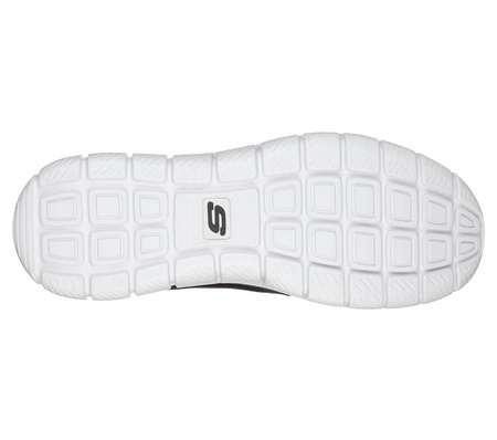 Wyprzedaż - Buty treningowe męskie Skechers Track sneakersy czarno-białe (52631-BKRD)