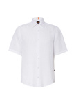 Koszula BOSS Relegant_6-short_M BIANCO (50537331-100)