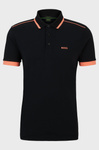 Koszulka Polo męska BOSS Paddy 1 NERO regular fit czarna (50512995-001)