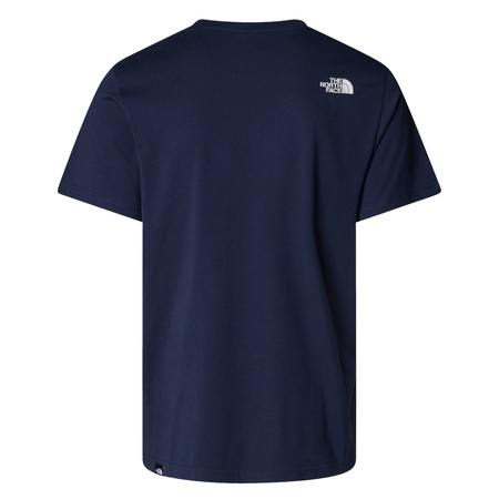 Koszulka The North Face M SS EASY TEE SUMMIT NAVY Granatowy (NF0A8A6C8K2)