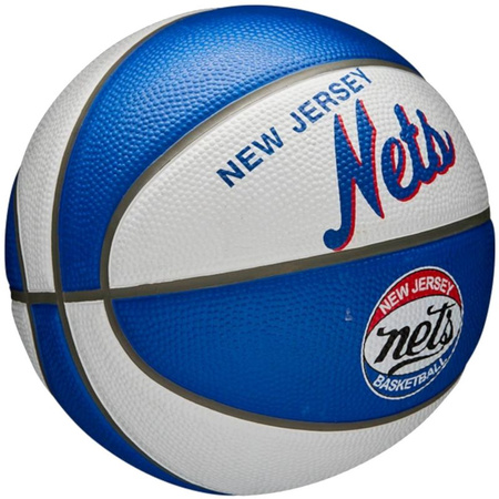 Piłka Wilson NBA Team Retro Brooklyn Nets Mini Ball (WTB3200XBBRO)