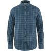 Koszula z długim rękawem męska Fjällräven Övik Flannel Shirt M Indigo Blue-Flint Grey (F82979-534-055)