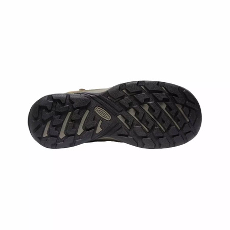 Wyprzedaż - Trekkingi skórzane damskie Keen Circadia MID WP buty outdoorowe brązowe  (KE-1026764)