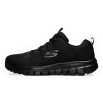 Buty sportowe damskie czarne Skechers Graceful Get Connected (12615-BBK)