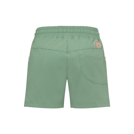 Szorty spodenki trekkingowe dziecięce dla dziewczynki Trollkids Girls Senja Shorts leaf green/sage (536-338)