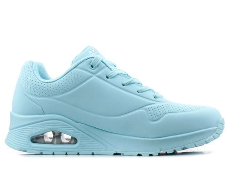 Wyprzedaż - Sneakersy damskie Skechers Uno buty sportowe na co dzień niebieskie (73690-LTBL)