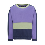 Bluza dziecięca dla dziewczynki Trollkids Girls Verdal Sweatshirt violet/pistachio green/lilac (568-111)