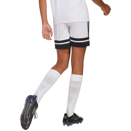 Spodenki dla dzieci adidas Squadra 25 białe (JJ2422)