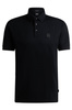 Koszulka Polo męska BOSS Parlay 143 NERO regular fit czarna (50515596-002)