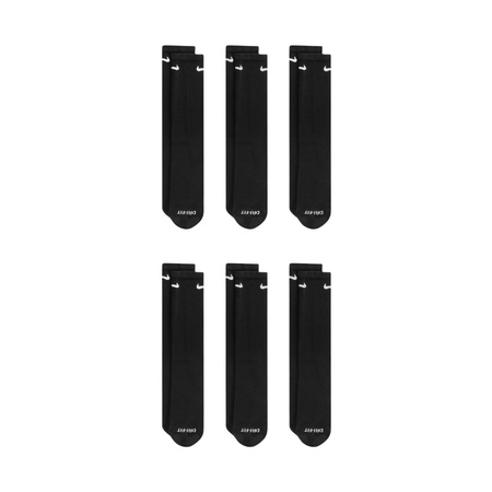 Skarpety Nike Everyday Plus Cush 6 par czarne (SX6897 010)