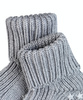 Wyprzedaż - Skarpetki niemowlęce antypoślizgowe FALKE Cotton Catspads SO CP light grey (10603-3400)