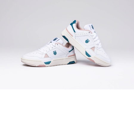 Wyprzedaż - Tenisówki damskie sportowe K-Swiss Match Pro LTH buty sneakersy białe (98905-980-M)