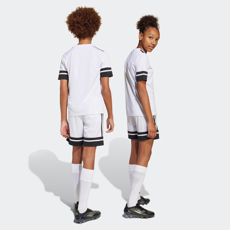 Spodenki dla dzieci adidas Squadra 25 białe (JJ2422)