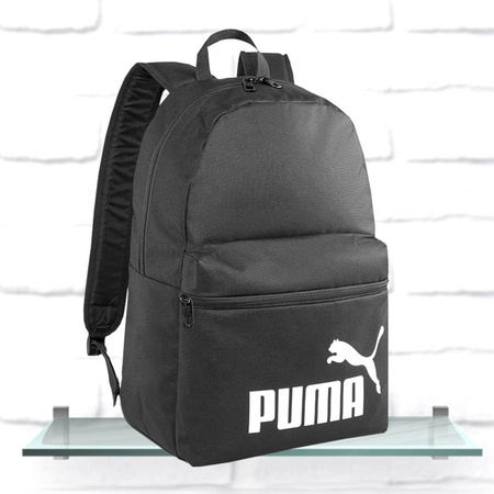 Plecak miejski damski/męski Puma Phase Backpack szkolny czarny (079943-01)