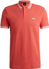 Koszulka Polo męska BOSS Paddy Open Red regular fit czerwona (50469055-646)